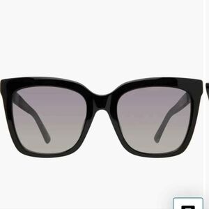 Kurt Geiger Black Square Sunglasses